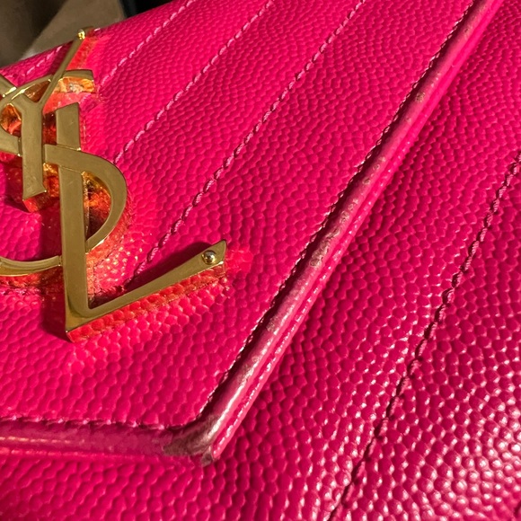 YSL Quilted Envelope Wallet - Picture 10 of 16